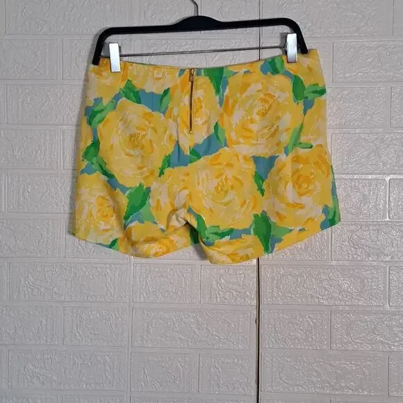 Lilly Pulitzer First Impression Deenie Shorts Sunglow Yellow 5” Inseam - Picture 6 of 12